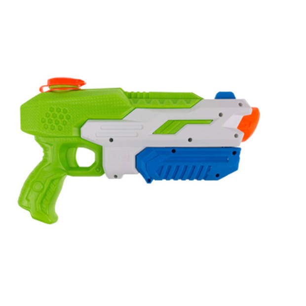 3x Waterpistool/waterpistolen groen 30 cm - Waterpistolen