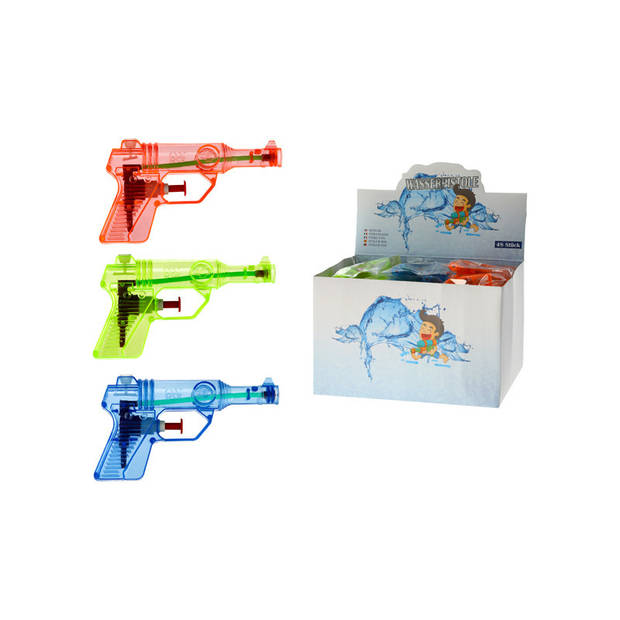 Waterpistool/waterpistolen blauw 13 cm - Waterpistolen