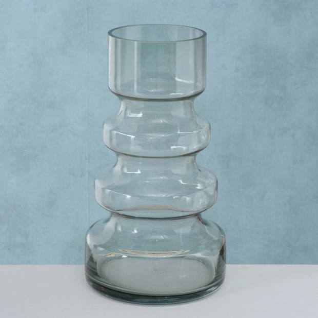 Glazen vaas/vazen Meandra 16 x 30 cm - Vazen