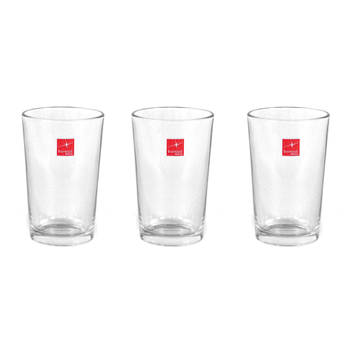 Bormioli Rocco Drinkglazen/waterglazen - set 6x stuks - glas - 200 ml - Drinkglazen