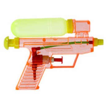 Waterpistool/waterpistolen rood 15 cm - Waterpistolen