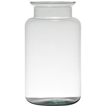 Bloemenvaas van glas 30 x 17 cm - Vazen