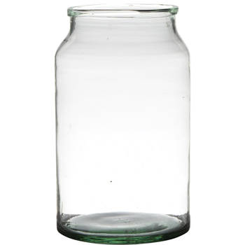 Bloemenvaas van gerecycled glas 30 x 18 cm - Vazen