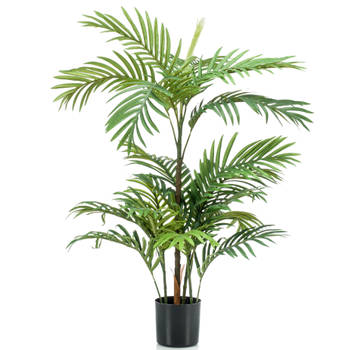 Groene kunstplant Phoenix Palmboom 90 cm - Kunstplanten