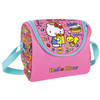 Kleine koeltas voor lunch roze met Hello Kitty print 22 x 18 x 13 cm 5 liter - Koeltas