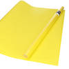 3x Rollen kraft inpakpapier geel 200 x 70 cm - Cadeaupapier