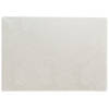 Stevige luxe Tafel placemats Amatista wit 30 x 43 cm - Placemats