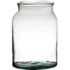 Bloemenvaas van gerecycled glas 25 x 19 cm - Vazen