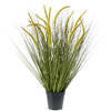 Emerald Kunstplant Siergras sprieten - groen - 70 cm - Kunstplanten