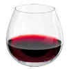 Set van 6x stuks wijnglazen zonder voet voor rode wijn 590 ml Ronda - Wijnglazen
