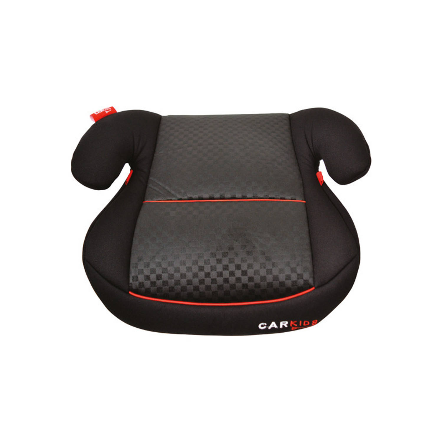 Microbe Zielig deken Stoelverhoger/zitverhoger voor kinderen zwart/rood 40 x 20 cm -  Autostoeltjes | Blokker