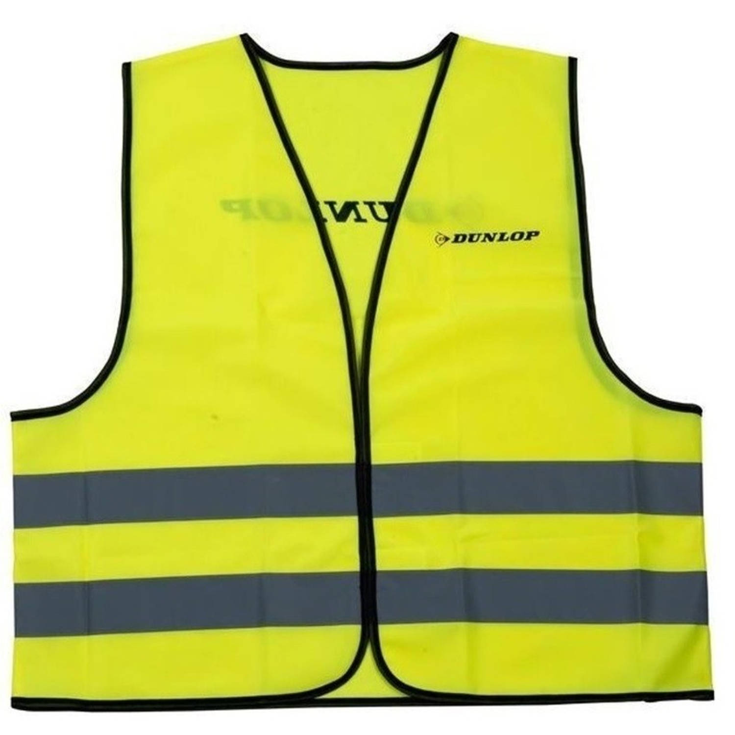 10x Veiligheidsvest geel Dunlop - Veiligheidshesje