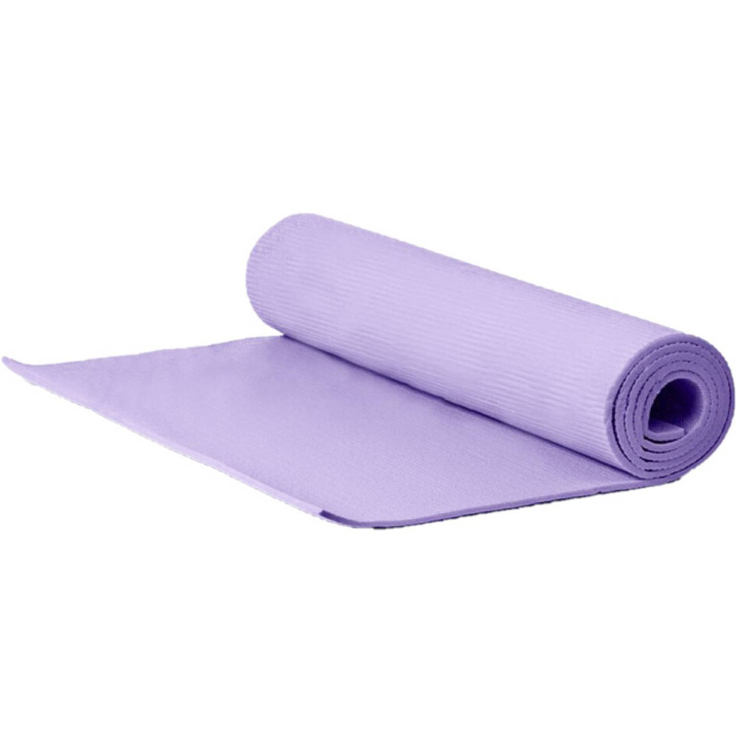 Yogamat/fitness mat lila 173 x 60 x 0.6 cm - Fitnessmat