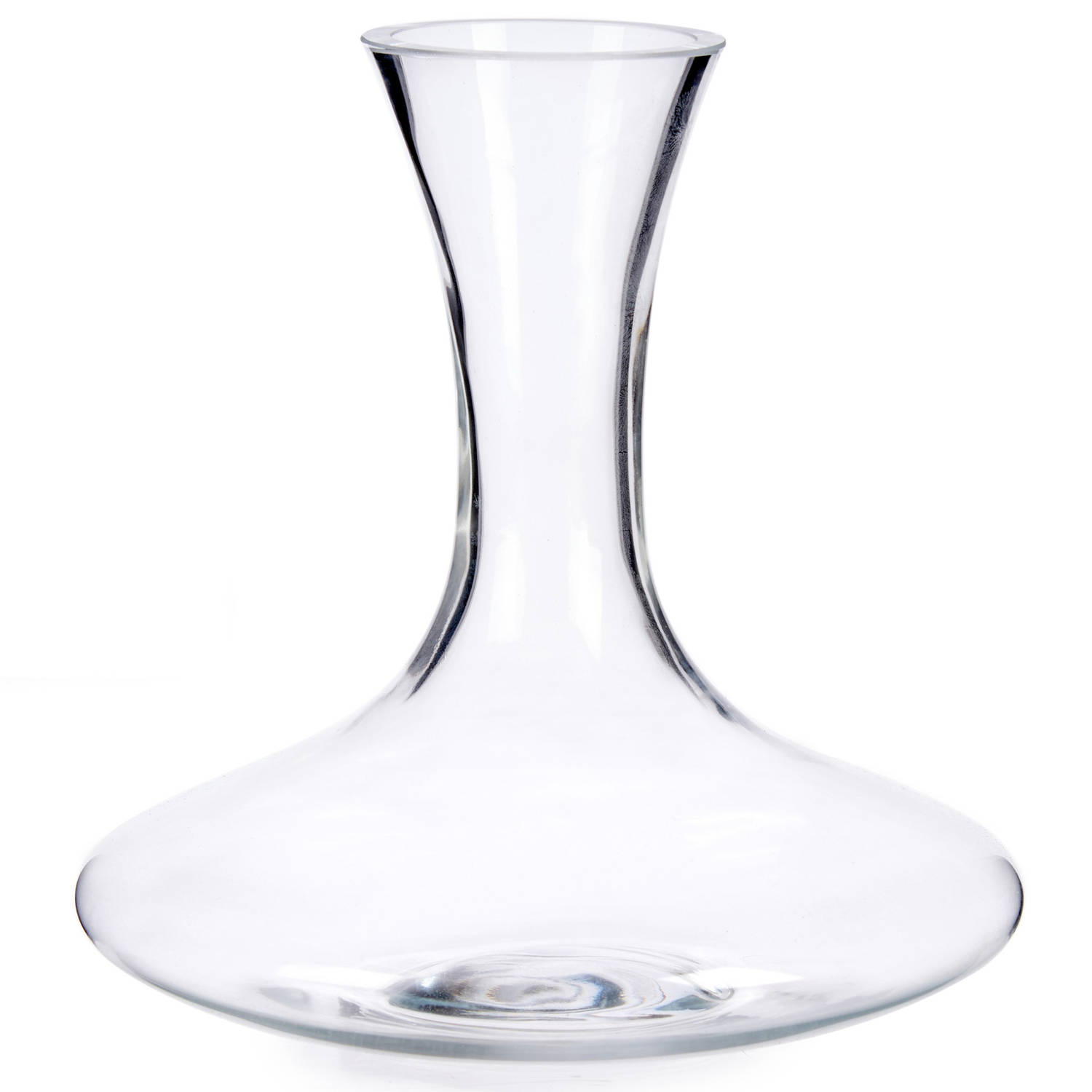 Glazen Wijn Karaf-Decanteer Kan 1,4 Liter 21 X 21 Cm Wijn Schenkkan