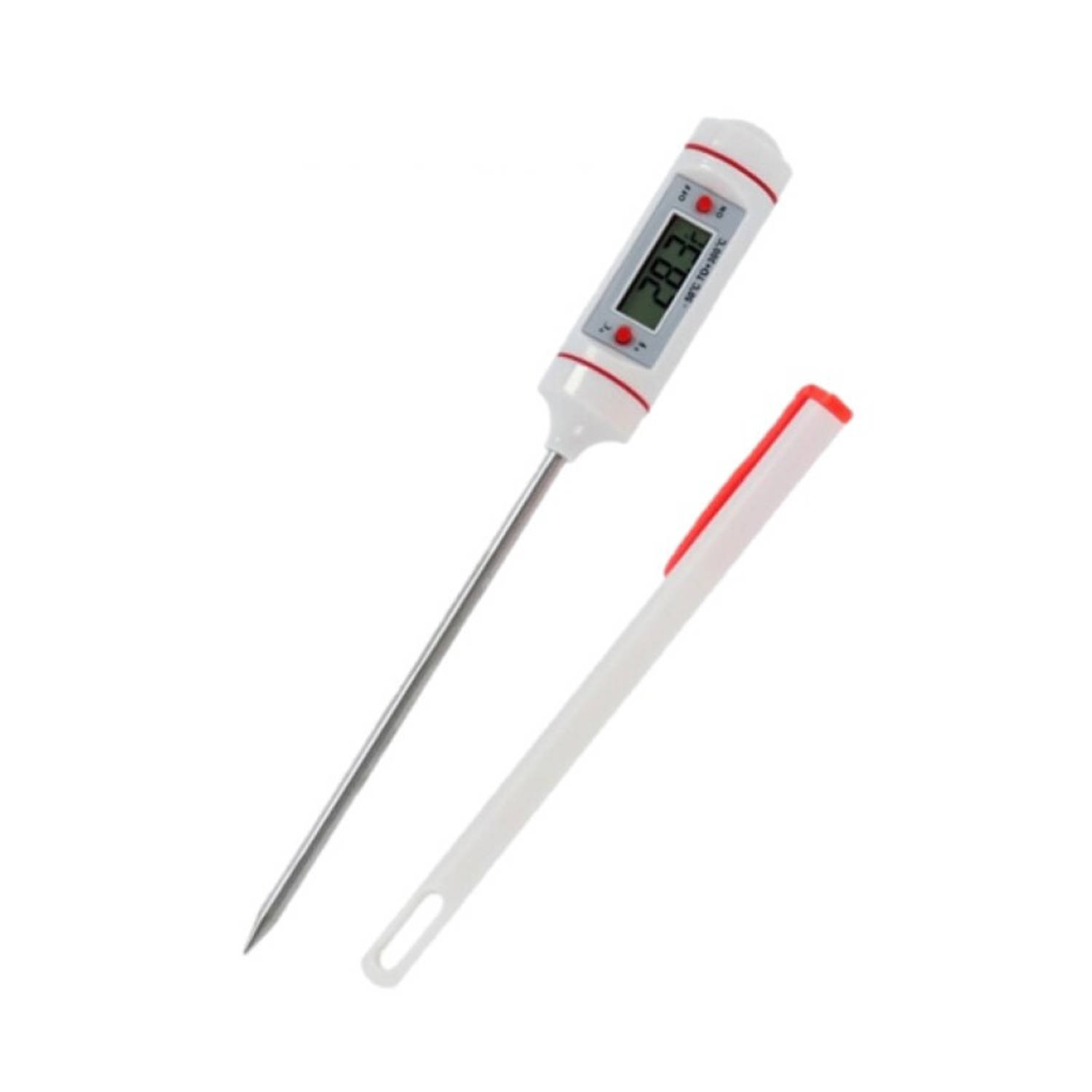 Digitale Vleesthermometer-Keuken Thermometer Rvs-kunststof 18 Cm Vleesthermometers Meater