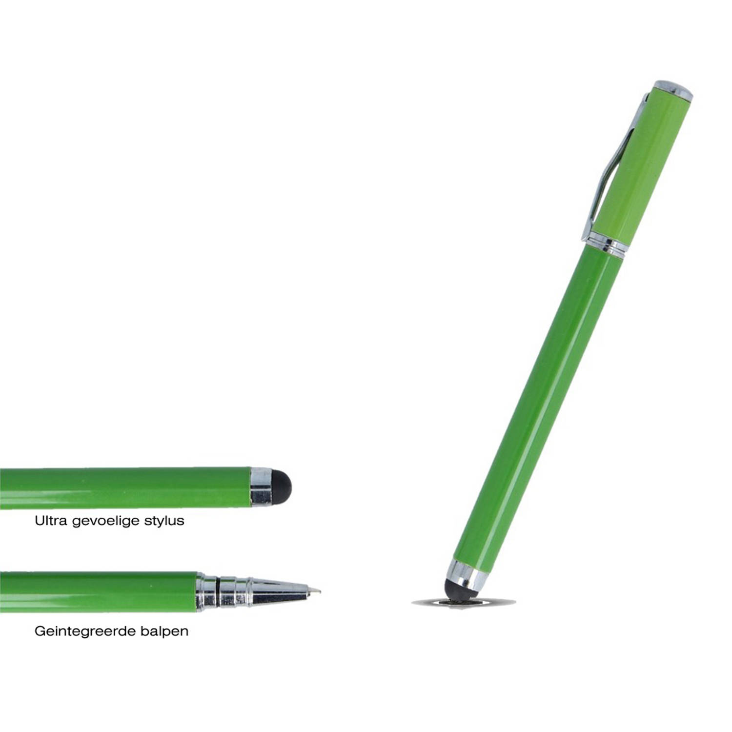 Stylus pen Groen voor iPad Galaxy Samsung Tablet