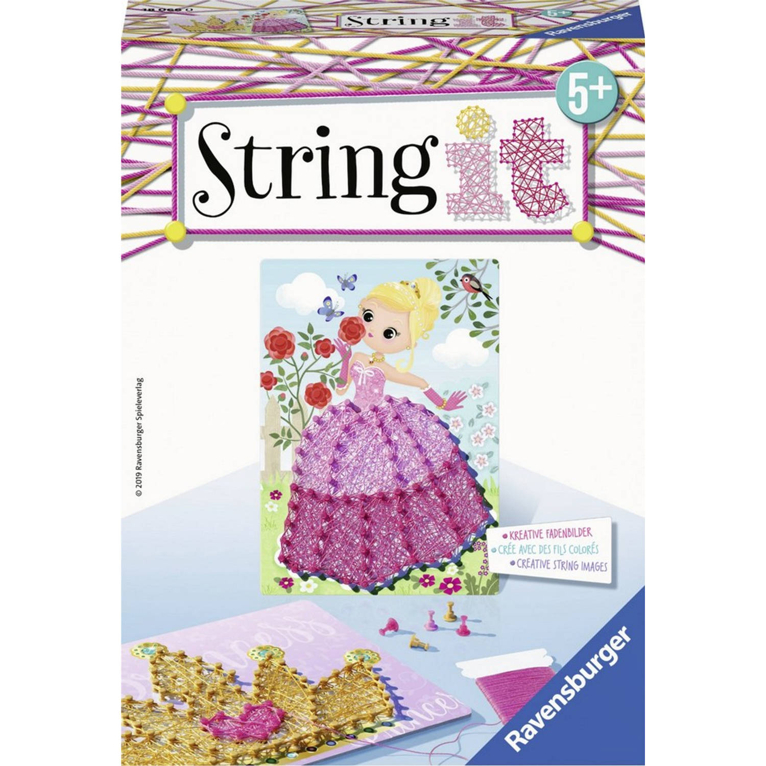 Ravensburger String It Roze Prinses