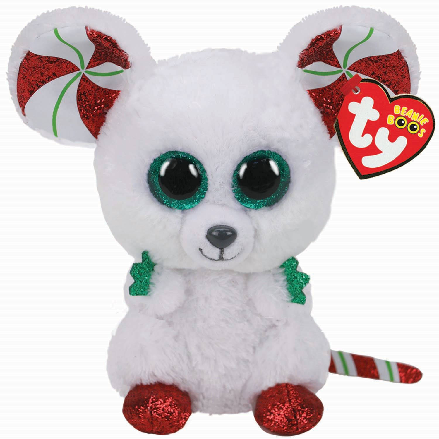 Ty Beanie Boo's Christmas Mouse 15cm