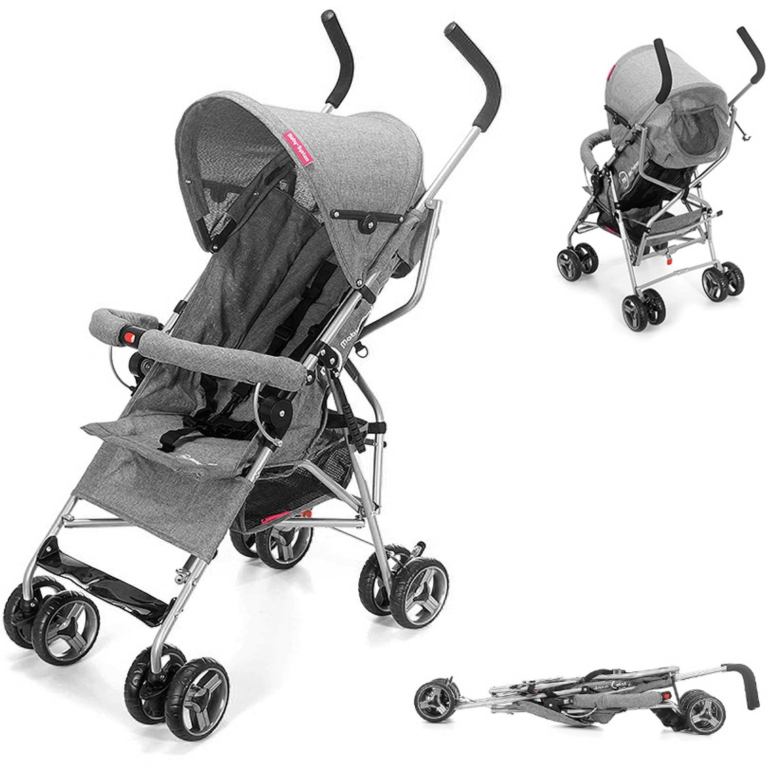 Plooibuggy Peuter Moby-System Barton bugg
