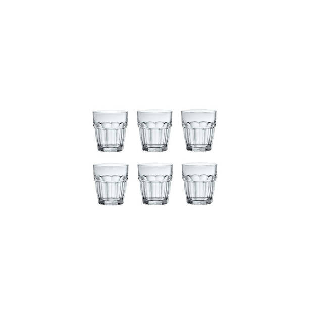 Set van 6x stuks likeurglazen/shotglazen transparant 70 ml - Shotglazen