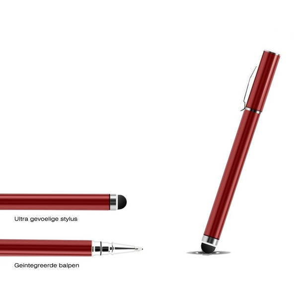 Stylus pen Wijnrood voor iPad Galaxy Samsung Tablet
