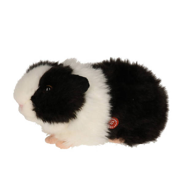 Set van 2x pluche Cavia knuffeldieren met geluid 20 cm - Knuffel huisdieren