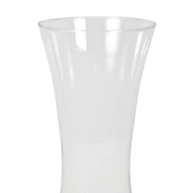 Bloemenvaas/vazen van transparant glas 36 x 18 cm - Vazen