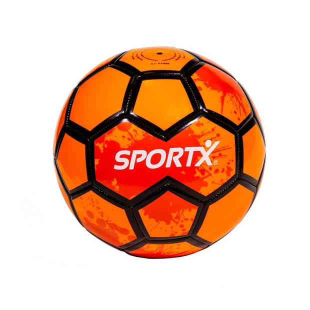 SportX Voetbal Oranje Splash 330-350 gram