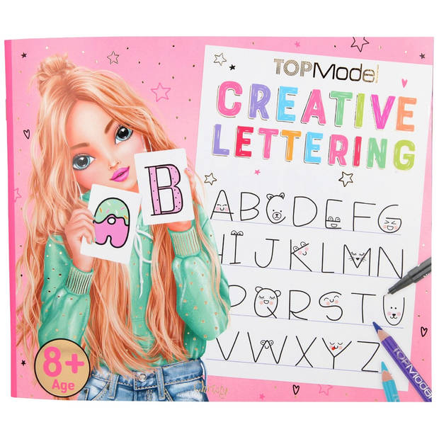TOPModel Creative Lettering Kleurboek