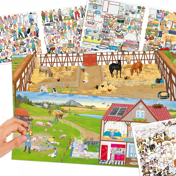 Depesche Create your Farm drawing book