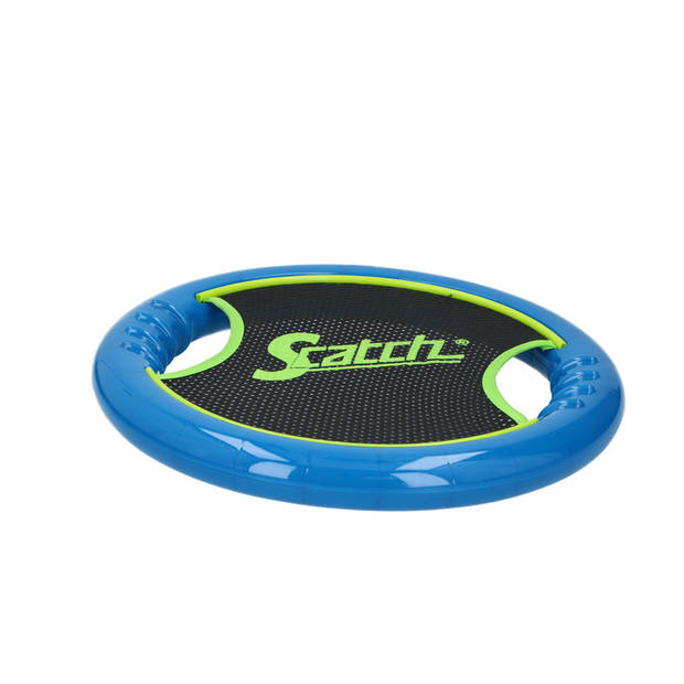 Scatch Buitenspeelgoed Trampoline Peddelbal - Tennisspel - 2 Batjes en 1 Bal