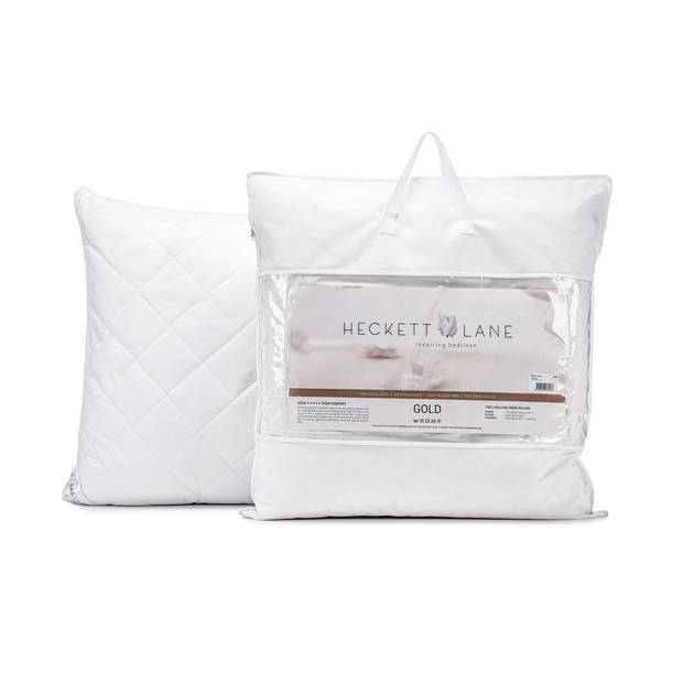 Heckett & Lane Hoofdkussen Gold Anti Allergie - 80x80cm