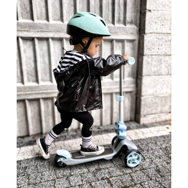 Hypermotion step blauw loopfiets scooter kinderfiets voor jongen