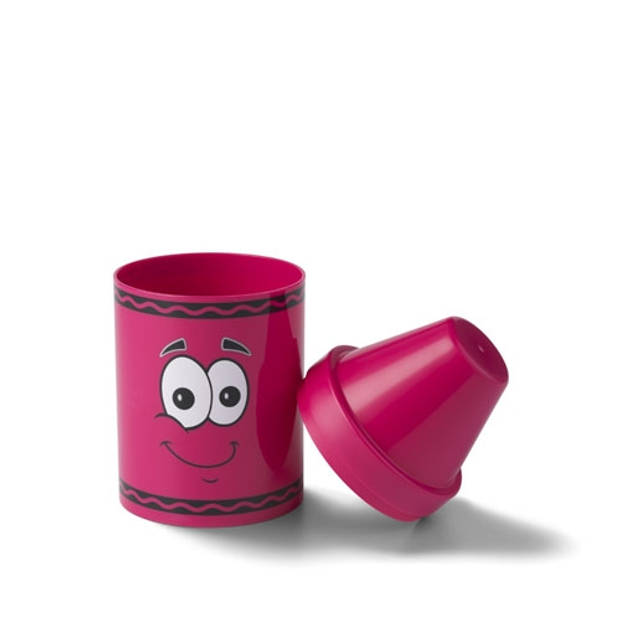 Crayola - Krijtvorm Opbergdoos 4 liter, Roze - Polypropyleen - Crayola