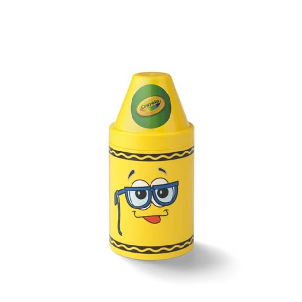 Crayola - Krijtvorm Opbergdoos 4 liter, Geel - Polypropyleen - Crayola