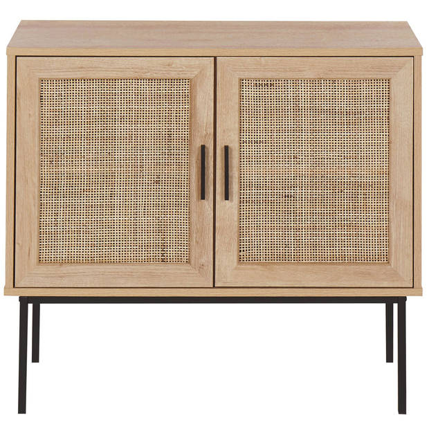 Beliani PASCO - Sideboard-Lichte houtkleur-Vezelplaat