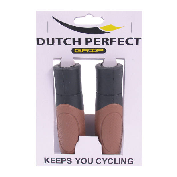 Dutchperfect Stevige rubberen fietsgreep, 80cm, zwart