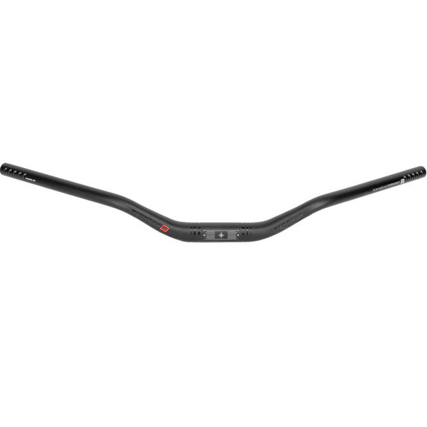 Ergotec stuur Riser Downhill 200/780/31,8 mm aluminium zwart