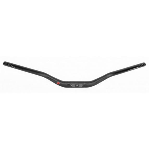 Ergotec stuur Riser Downhill 200/780/31,8 mm aluminium zwart