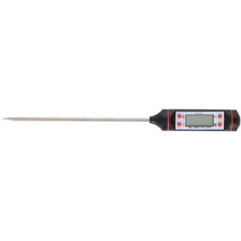 Alpina Digitale thermometer - RVS - 24 cm - keukenthermometer - Vleesthermometers