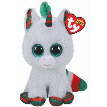 Ty - Knuffel - Beanie Boos - Christmas Unicorn - 15cm