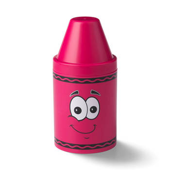 Crayola - Krijtvorm Opbergdoos 5 liter, Roze - Polypropyleen - Crayola