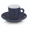 Kela - Espresso Kop en Schotel Set, Donkerblauw - Kela Mattia