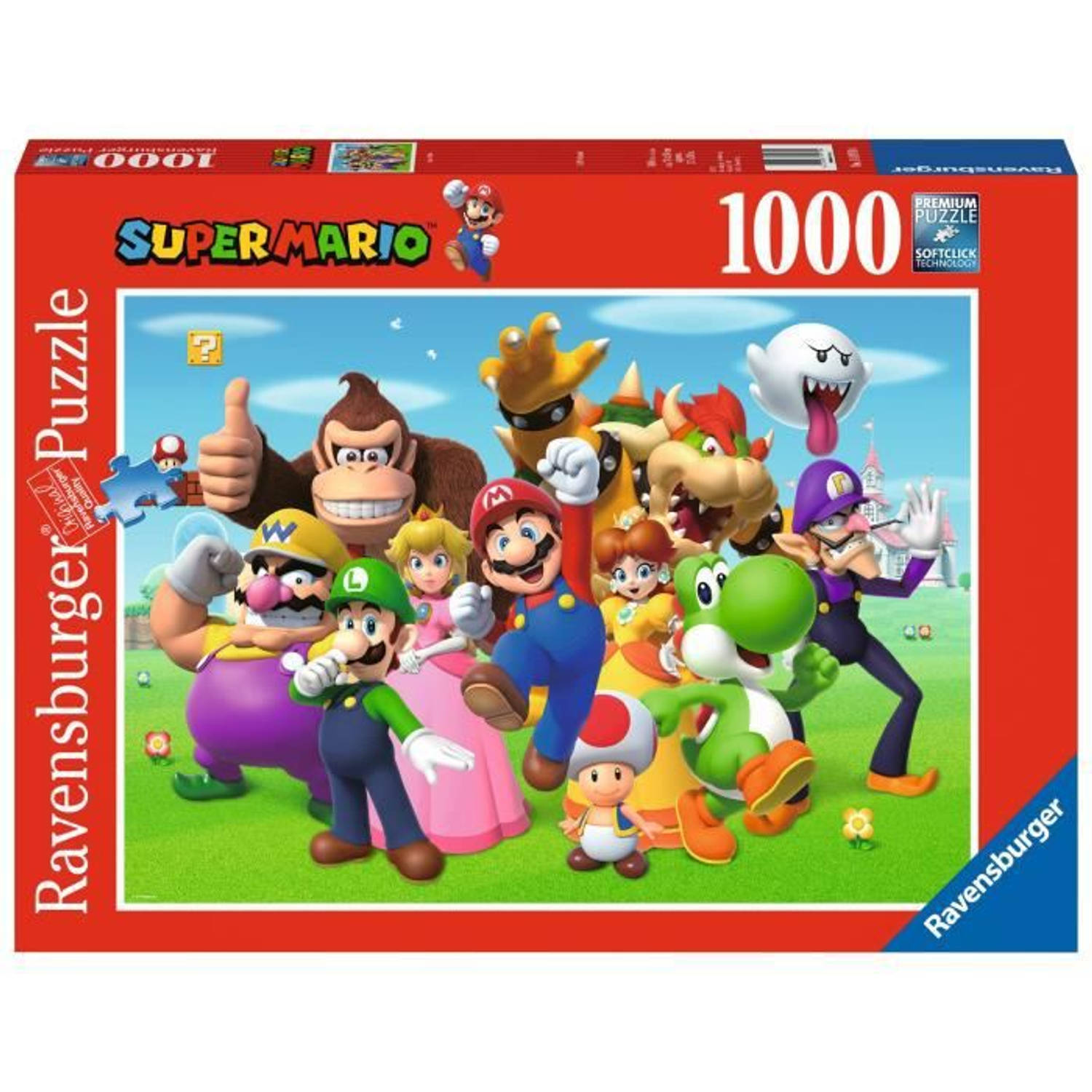 Ravensburger puzzel 1000 stukjes Super Mario