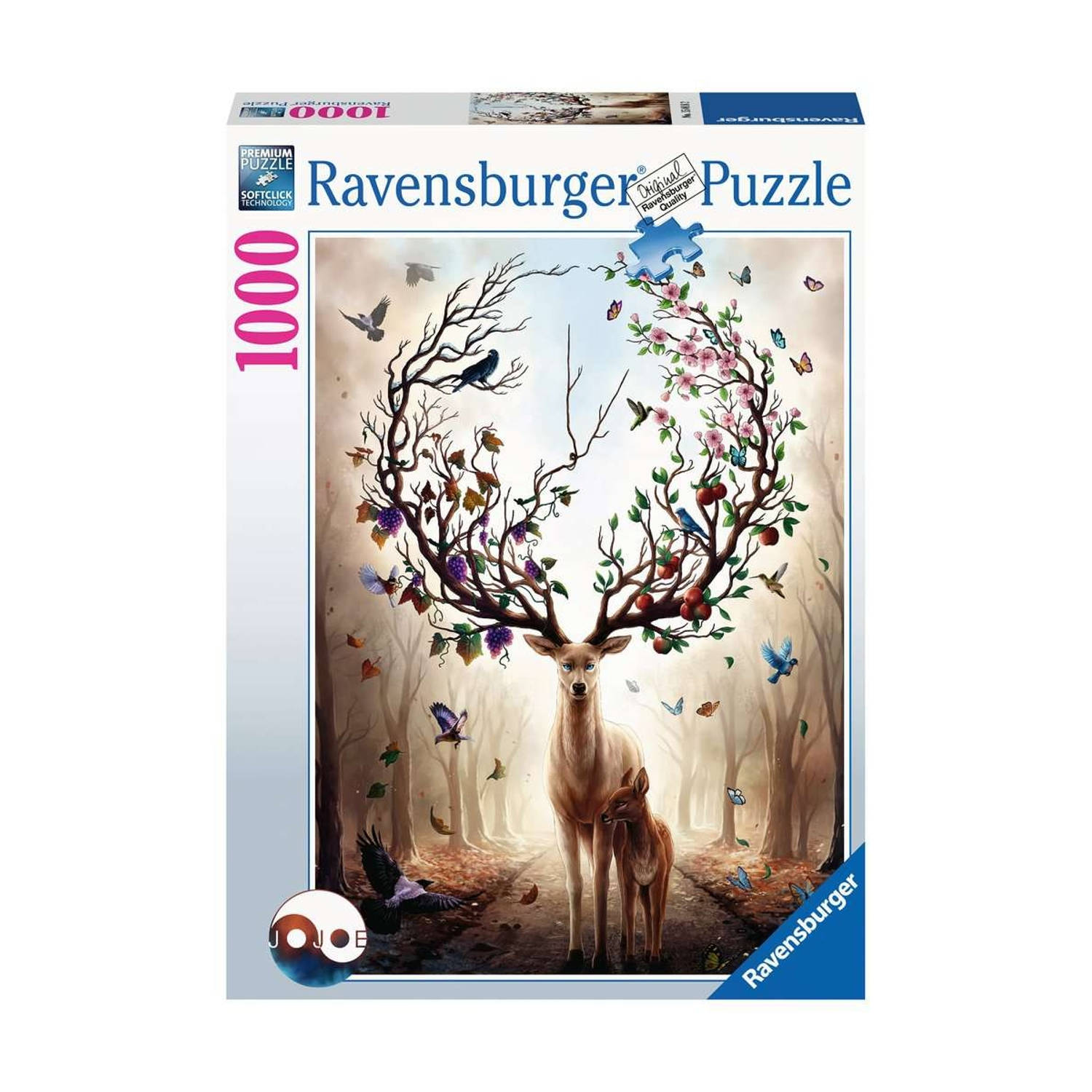 Ravensburger puzzel Fantasydeer 1000 stukjes