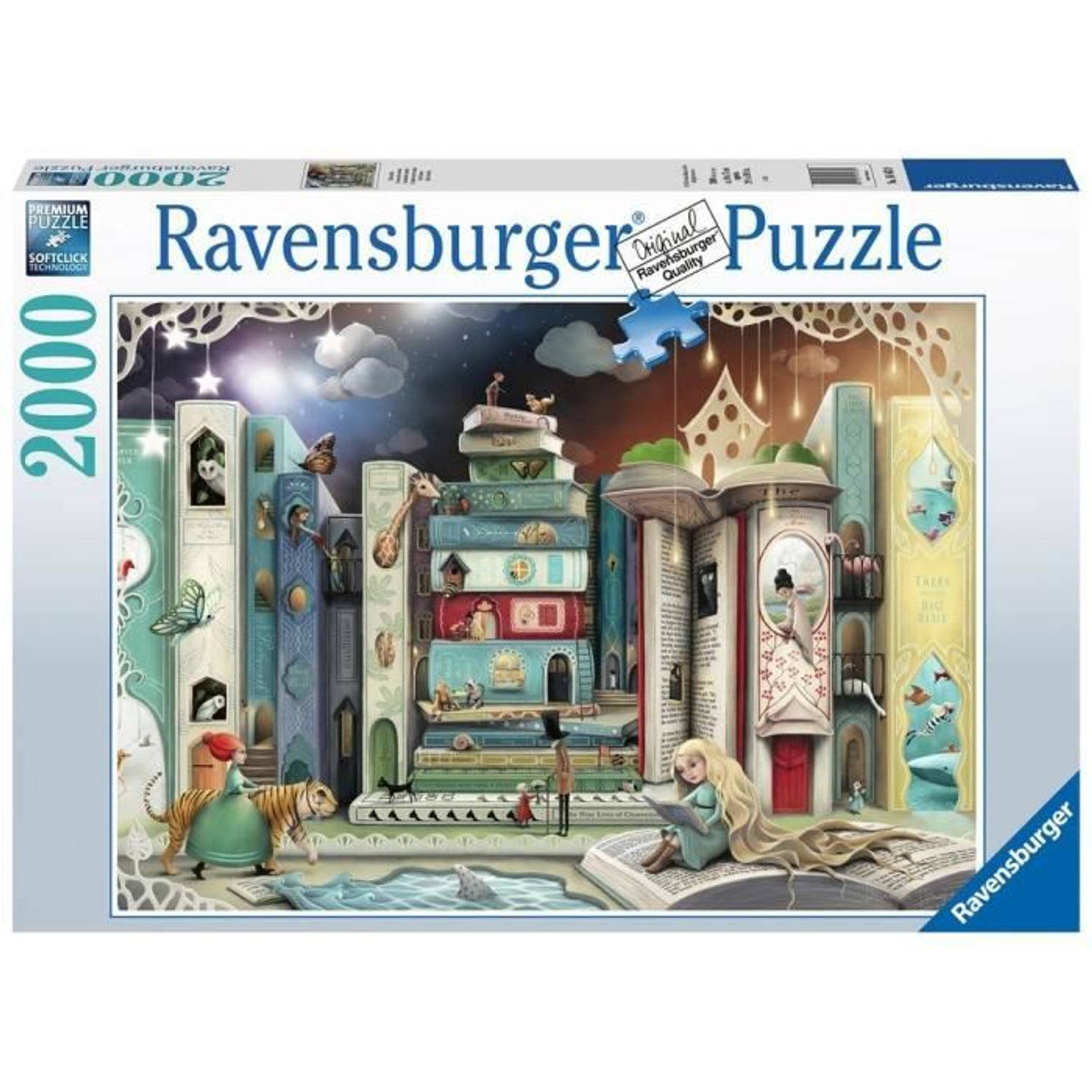 Ravensburger puzzel De Straat van de rRmans -Llegpuzzel - 2000 stukjes