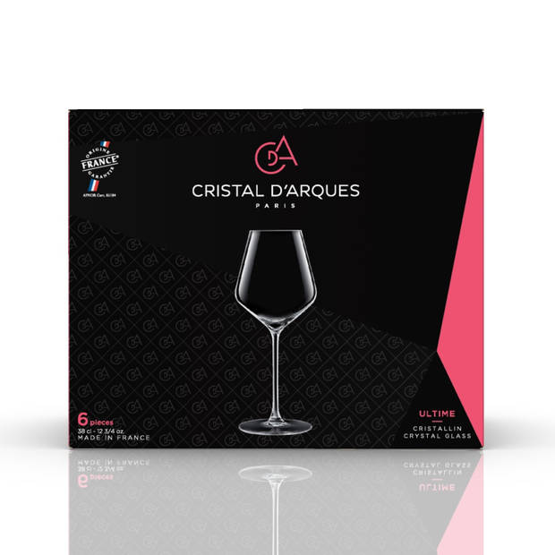 Cristal D'Arques Witte wijn glas - 38 cl - Set van 6