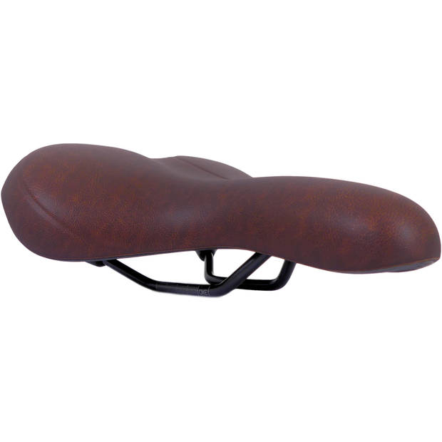 Selle Royal fietszadel 25 x 21 cm elastomeer donkerbruin