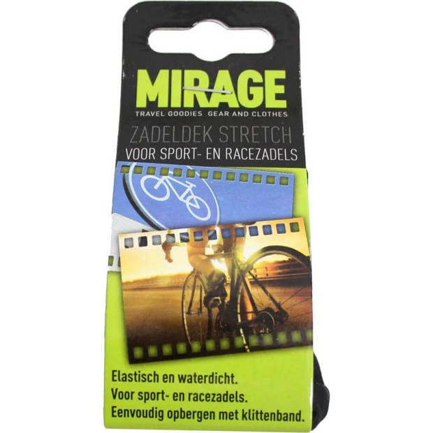 Mirage Zadeldek Sport/Race stretch nylon zwart