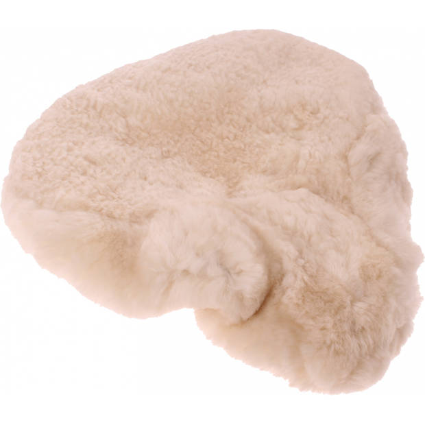 VWP zadeldekje schapenvacht 27 cm beige